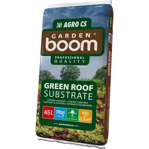 GARDEN BOOM Green Roof Substrate 45 л – специализиран субстрат за зелени покриви