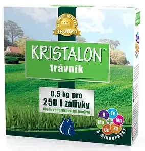 KRISTALON Тревни площи 500 г водоразтворим тор за зелена и гъста трева