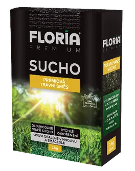 FLORIA PREMIUM SUCHO 1 кг сухоустойчива тревна смес за сухи и слънчеви места