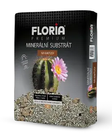 FLORIA PREMIUM минерален субстрат за кактуси и сукуленти 3 л със зеолит, пясък и пемза