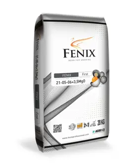 FENIX First 21-05-06 + 3,5MgO 20 кг професионален тор за тревни площи