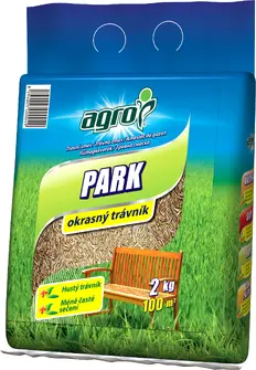 Тревна смес AGRO PARK – за декоративни и представителни тревни площи – 2 кг